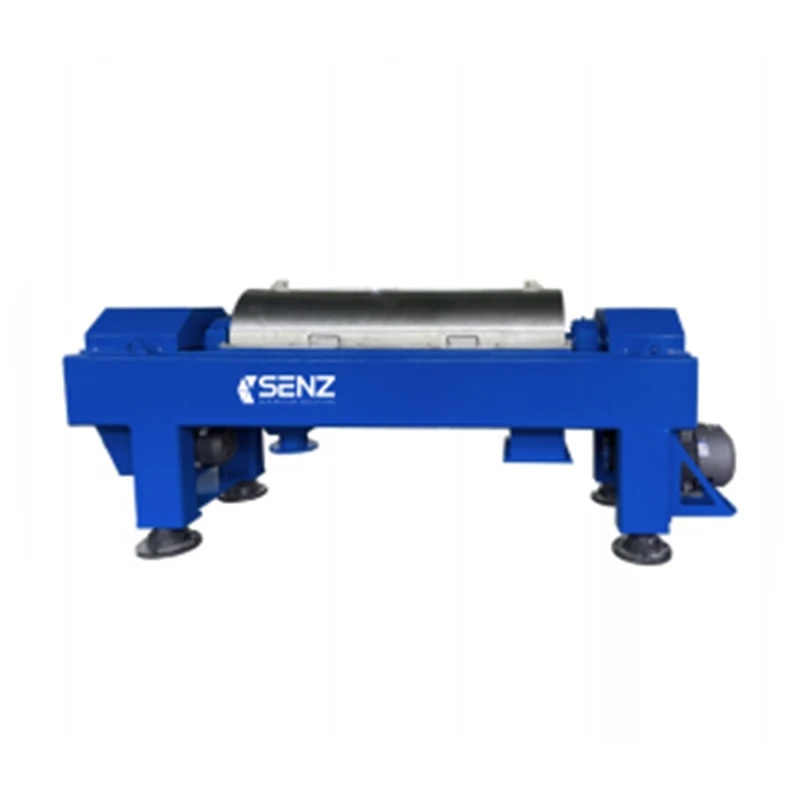Industrial decanter centrifuge for continuous separation